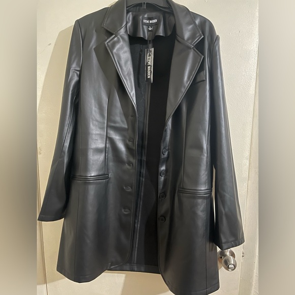 Steve Madden Leather Jacket 🖤 - Picture 1 of 3